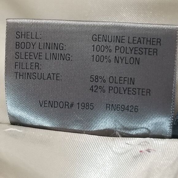 Wilsons Leather Pelle Leather Trench Coat Womens Small Black Thinulate Liner - Picture 14 of 15